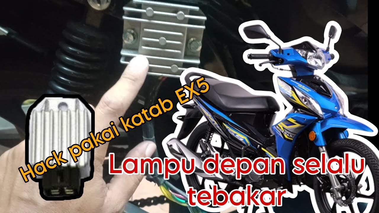 Kriss MR3 | Lampu Depan Selalu tebakar | Orner pening | Hack cara aku