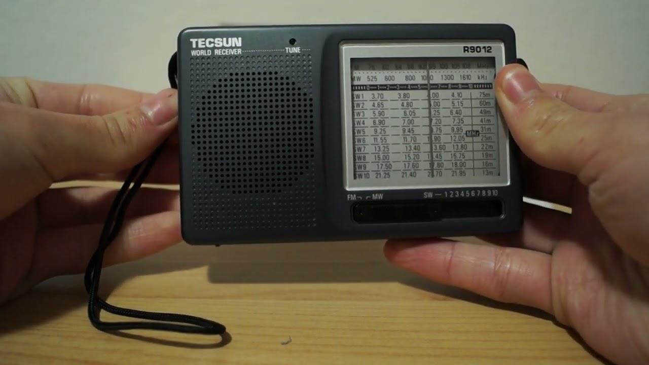 Tecsun R-9012 Portable Multiband Radio Unboxing & Review FULL HD