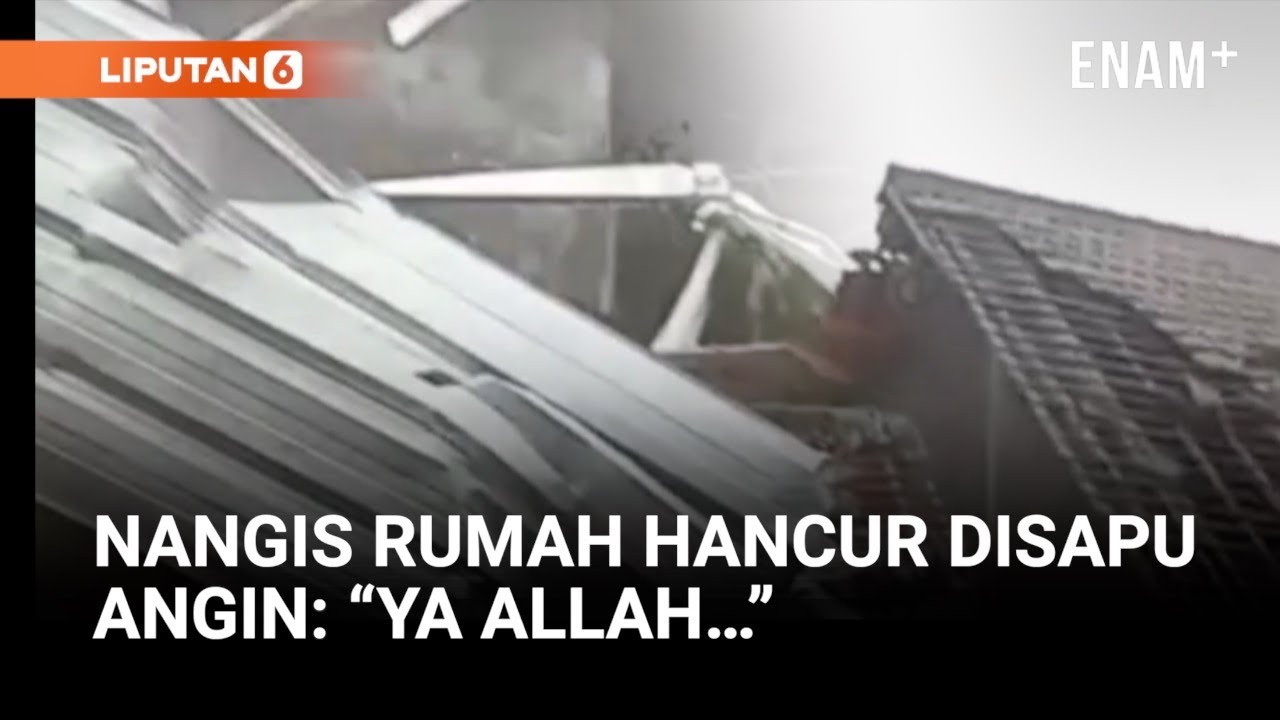 Angin Kencang Terjang Sidoarjo, 102 Rumah Rusak! | Liputan6
