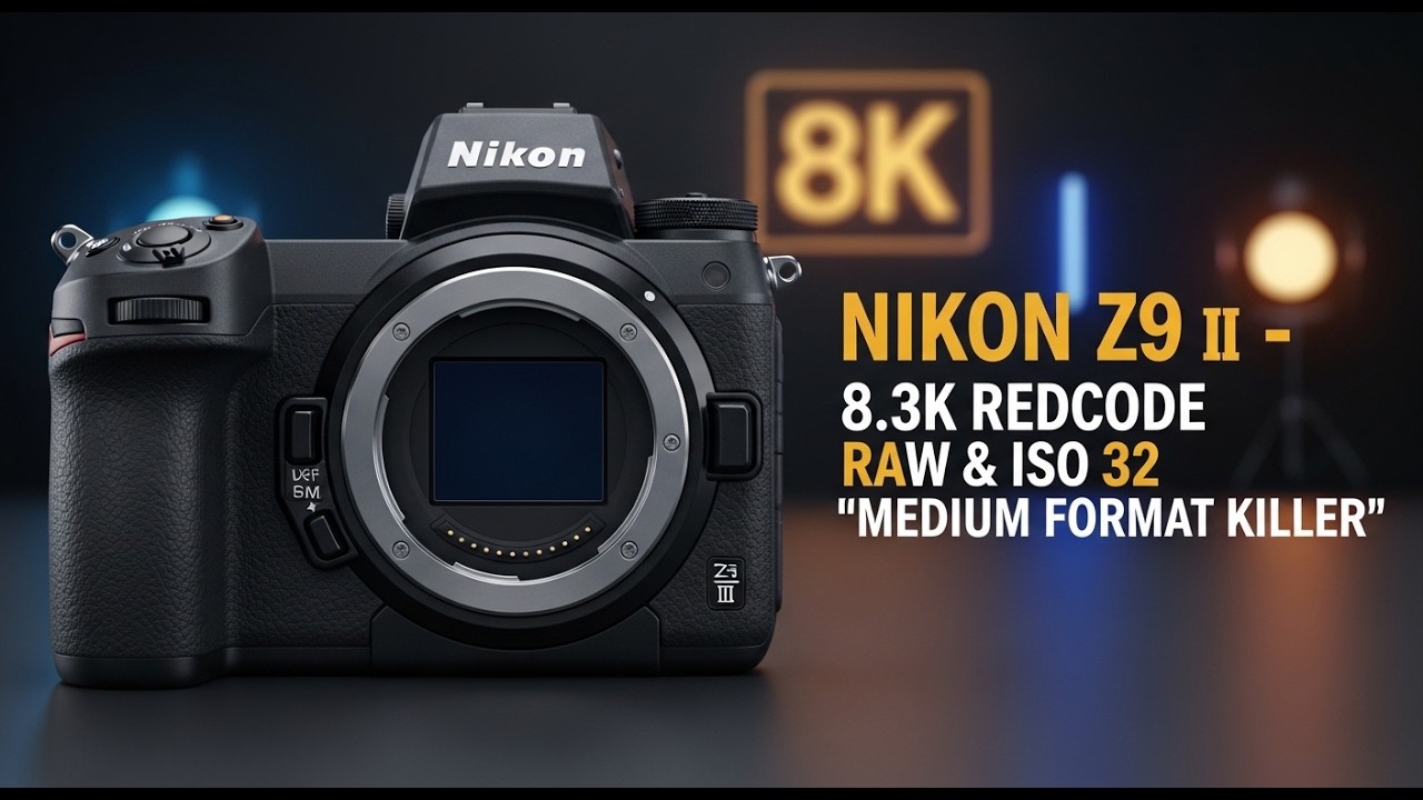 Утечки информации о Nikon Z9 II: 8,3 тыс. RAW-файлов с Redcode и ISO 32 — «убийца среднеформатных...