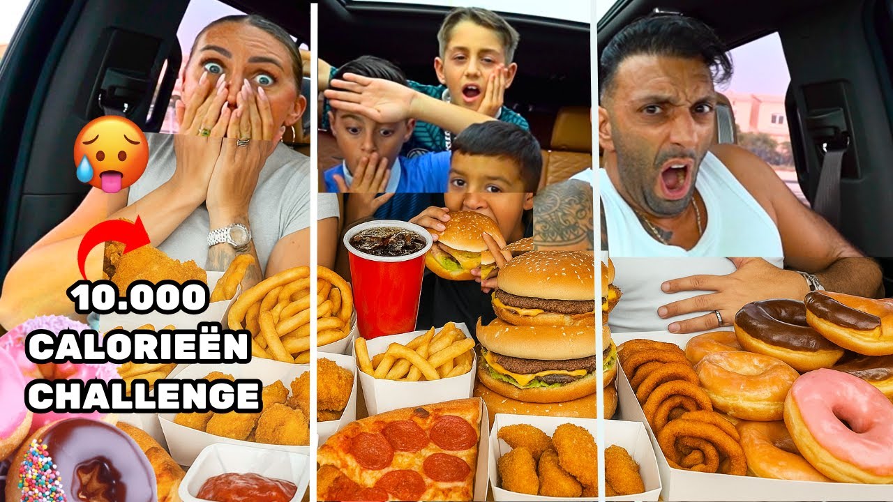WE DOEN DE 10.000 CALORIEEN CHALLENGE *HEFTIG 😮&zwj;💨* | #1047