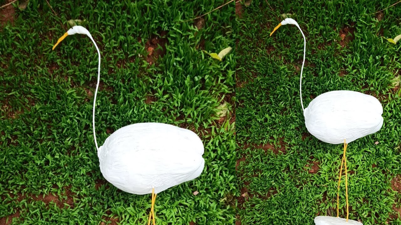Making A Beautiful Gardens Decor Out Of Waste Materials #decor #cement #garden 