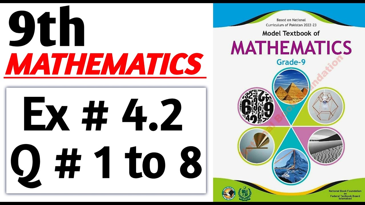 Factorization | Exercise 4.2 Q1-8 | NBF | Federal Board New Book
