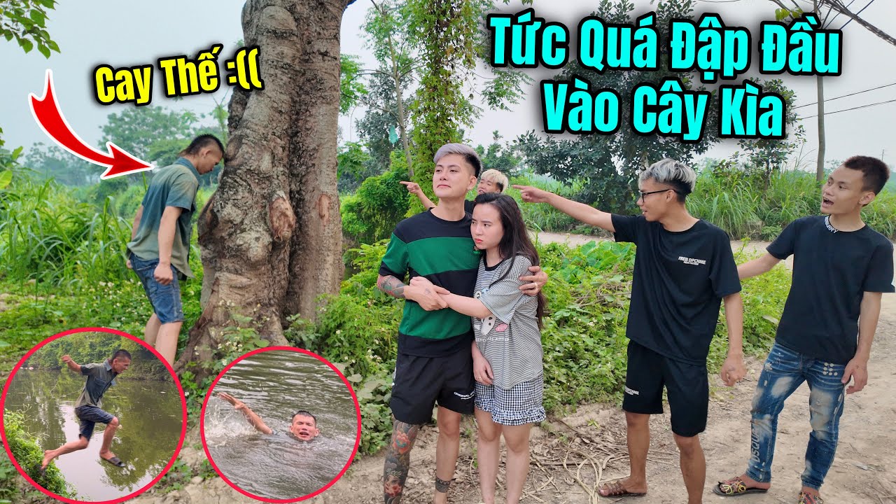 Ki&ecirc;n Chổi T&igrave;nh Cảm Với Phạm Thư Ngay Trước Mặt Bồ Mới | Tức Qu&aacute; Ho&aacute; Rồ Đ.ậ.p Đ.ầ.u V&agrave;o C&acirc;y