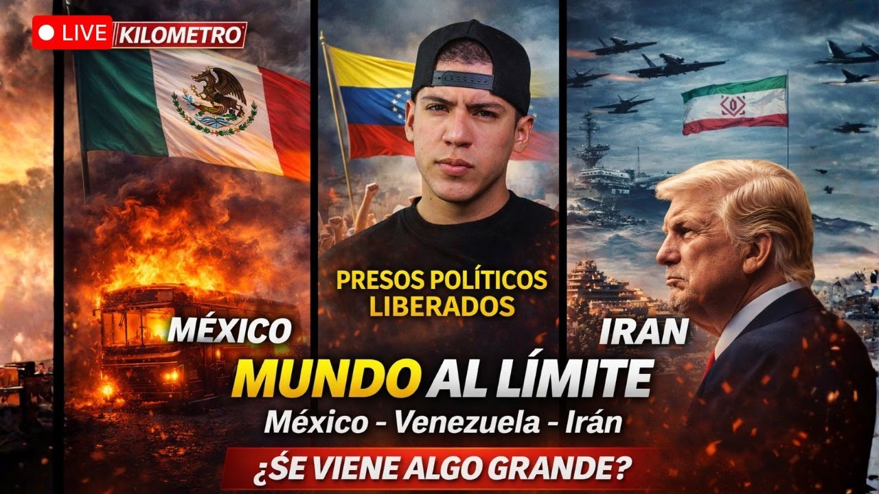 ¡SE SACUDE EL MUNDO! Cae el Narco en México, presos libres y tensión EUA-Irán