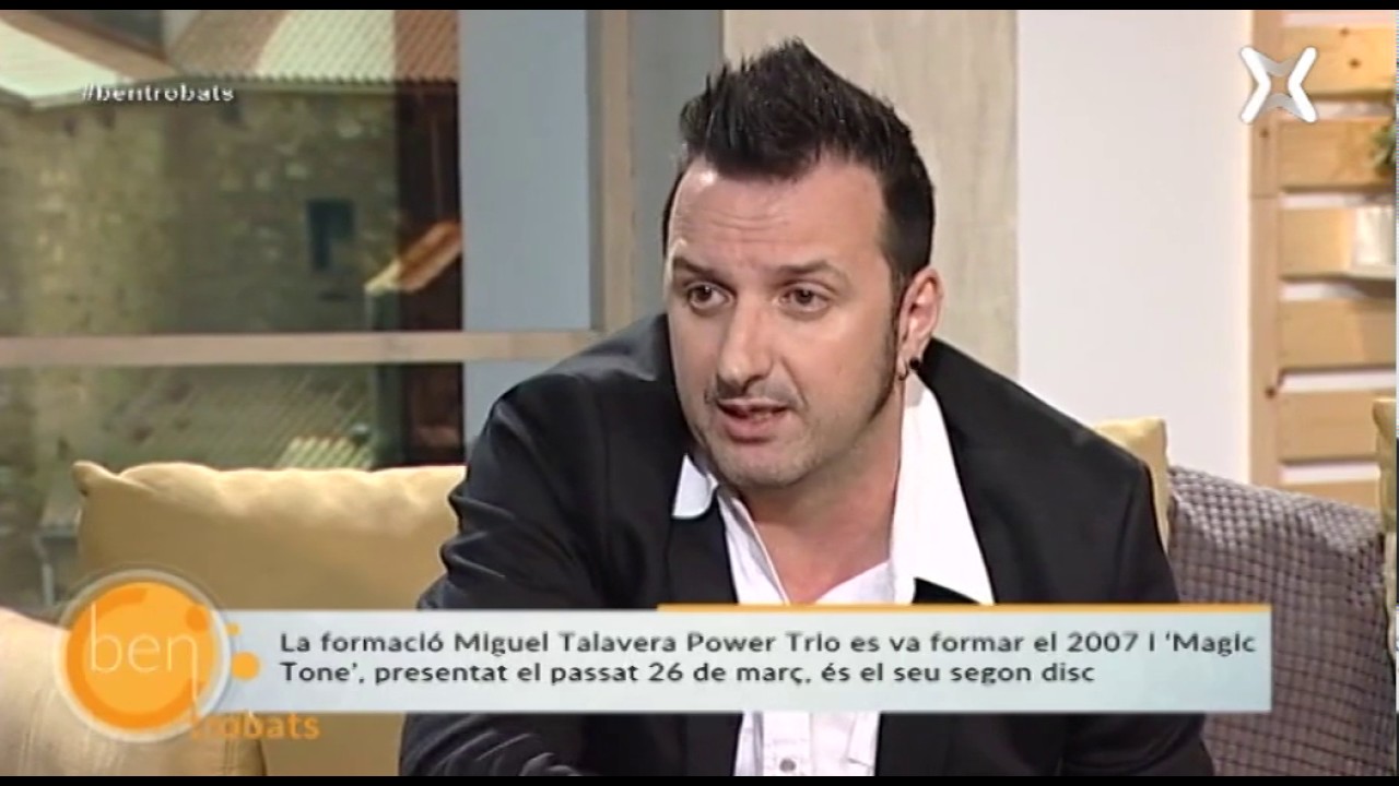 Miguel Talavera Power Trio -  Entrevista Ben Trobats + Slow Motion Girl