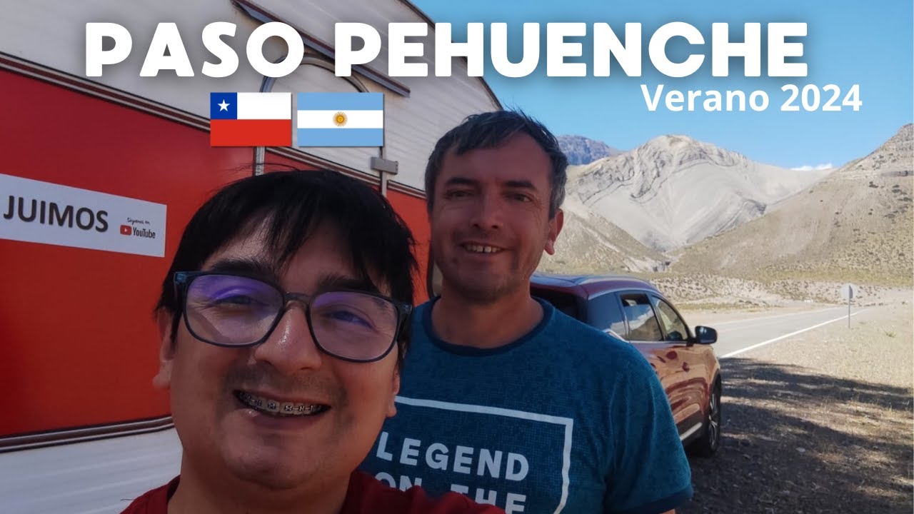 PASO PEHUENCHE - Verano 2024 - Cruzamos desde TALCA a MALARGÜE en nuestra casa rodante