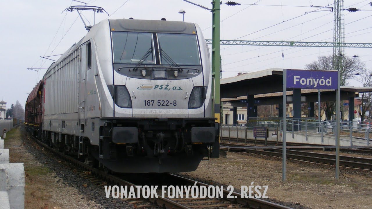 Vonatok Fonyódon 2. rész