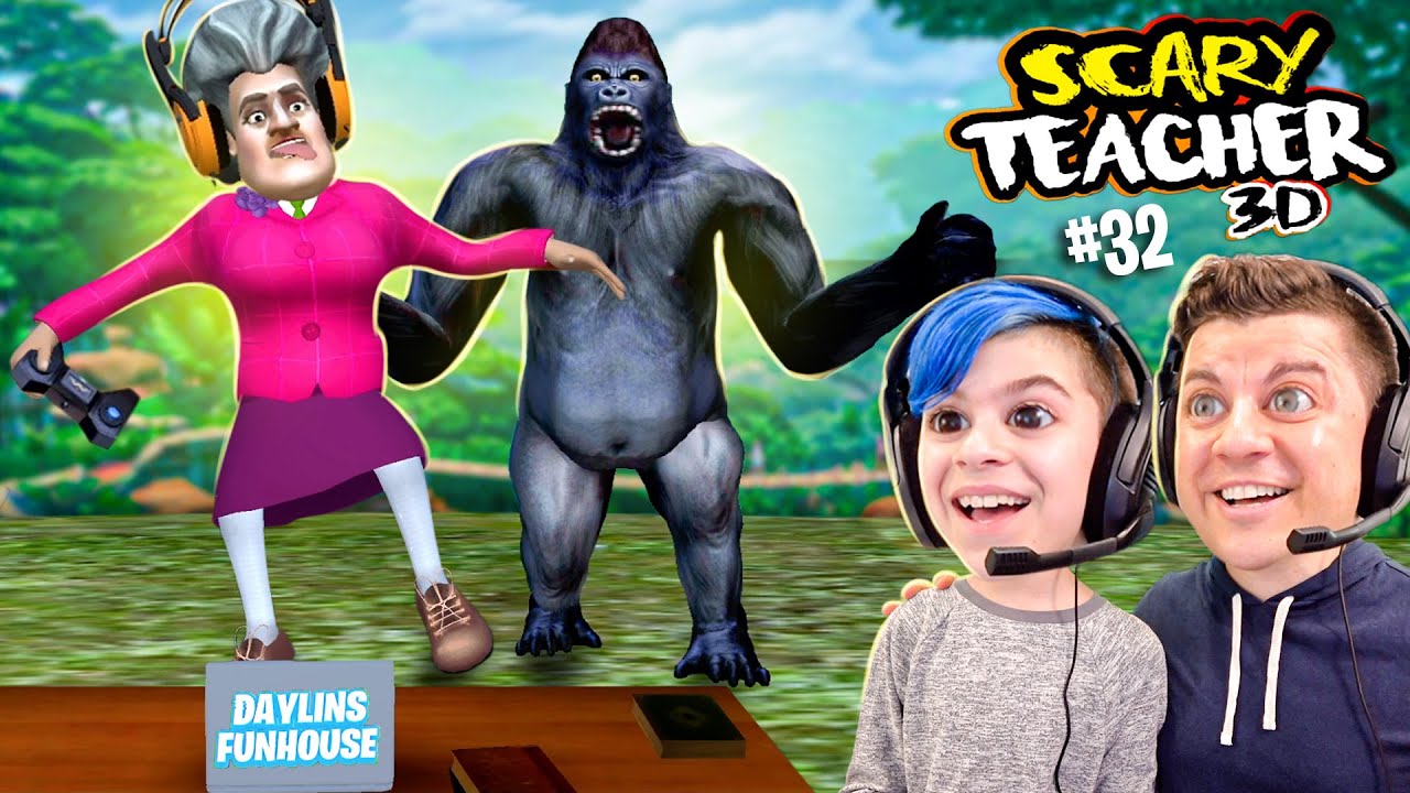 Hello Neighbors: Сестра — ПРОФЕССИОНАЛЬНЫЙ ГЕЙМЕР! Scary Teacher 3D | Игра на всю жизнь