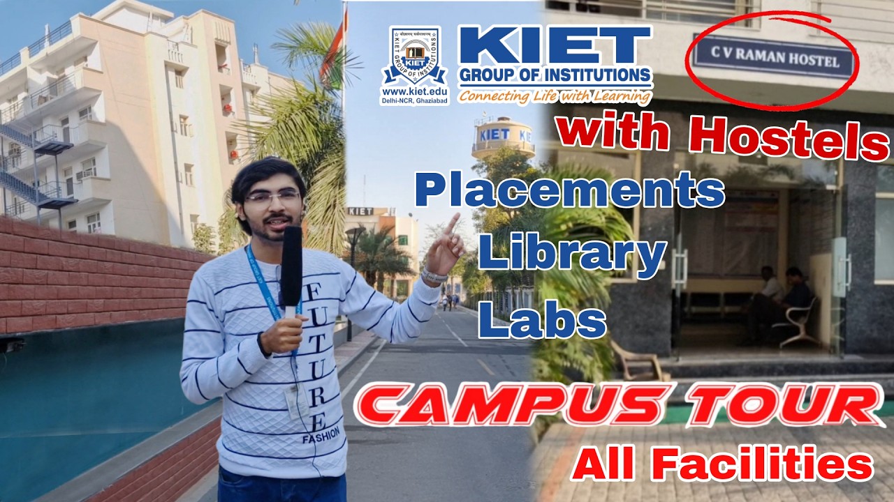 KIET Ghaziabad Campus Tour | KIET Group  of Institutions | KIET College | Kishan Batra