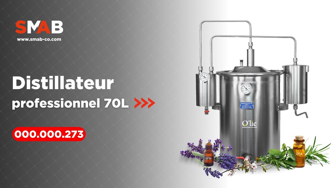 Distillateur professionnel 70L - SMAB