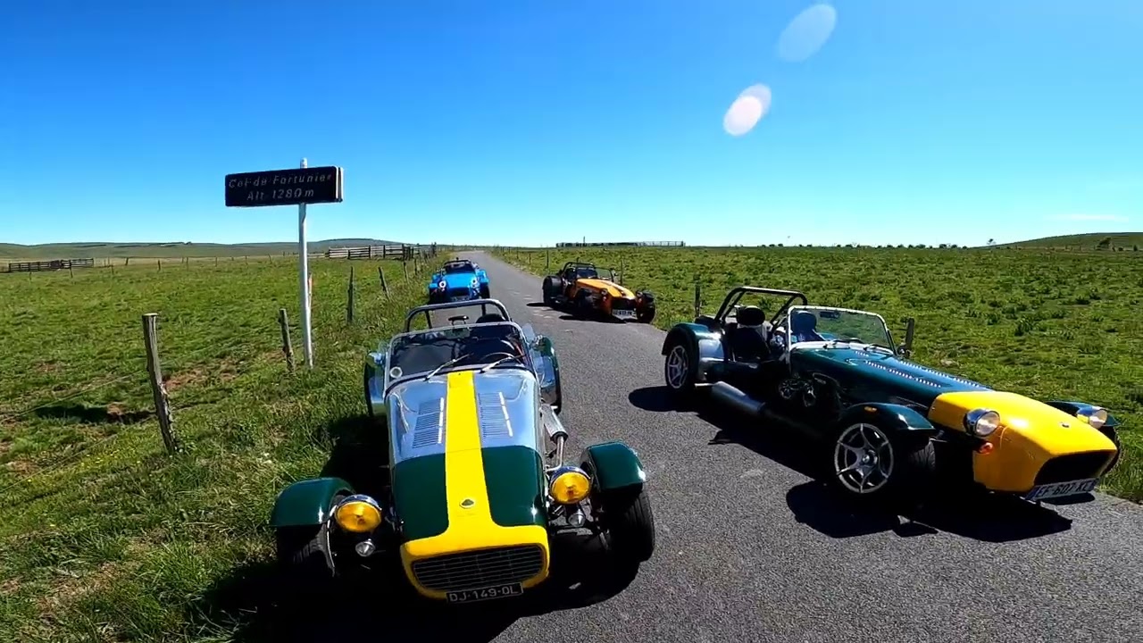 Auvergne Caterham du 10 au 13 juin 2022