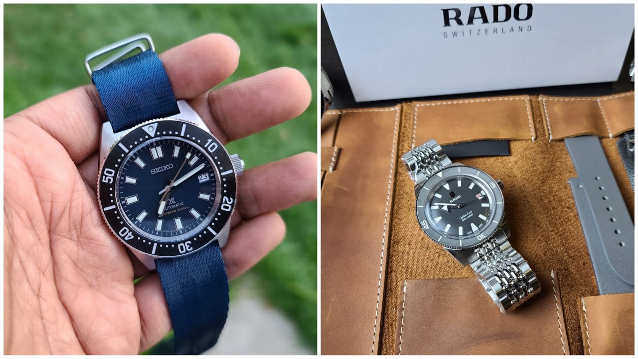 [Seiko vs Rado] 62MAS(SPB149) and Captain Cook 42mm - Casual Comparison