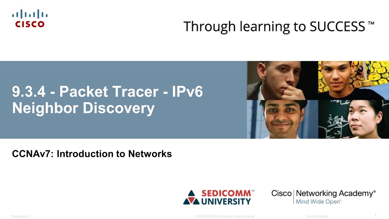 Курс Молодого Бойца Cisco Часть 1 2021 CCNA ITN 9.3.4 Cisco Packet Tracer – IPv6 Neighbor Discovery