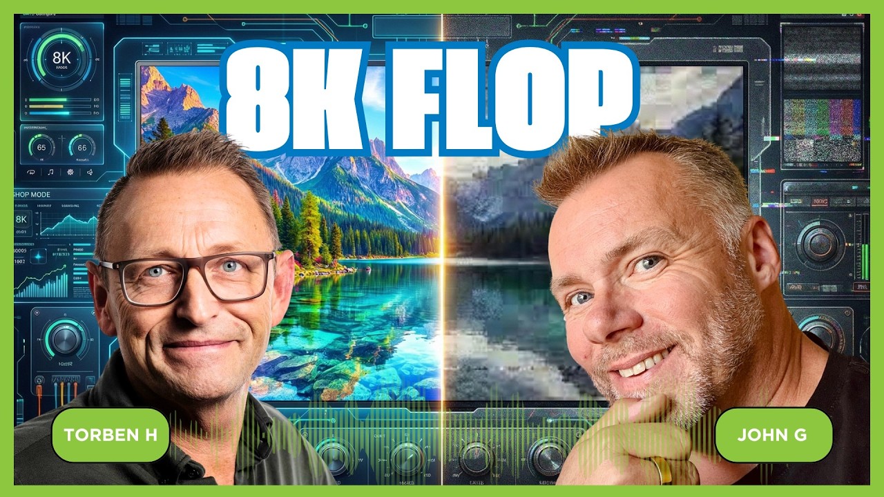 8K TV er DØDT: Derfor blev du snydt af TV-producenterne og PlayStation  🎧 (Podcast ep180)