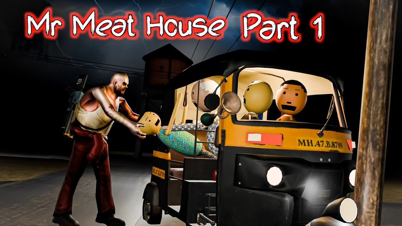 Mr Meat House Part 1 || Mr Meat Horror Story | Horror Video| 3d Animation 