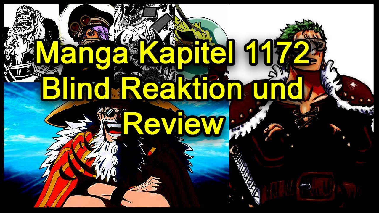One Piece Chapter 1172 Blind Reaktion Review | Es geht nach Oben der Albtraum Beginnt !