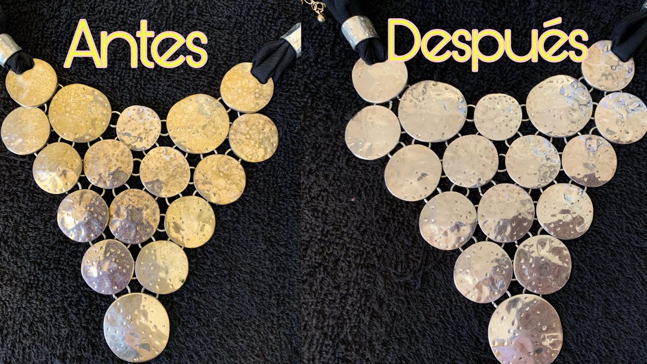 COMO LIMPIAR JOYAS DE FANTASÍA| CON UN PRODUCTO QUE TODOS TENEMOS EN CASA