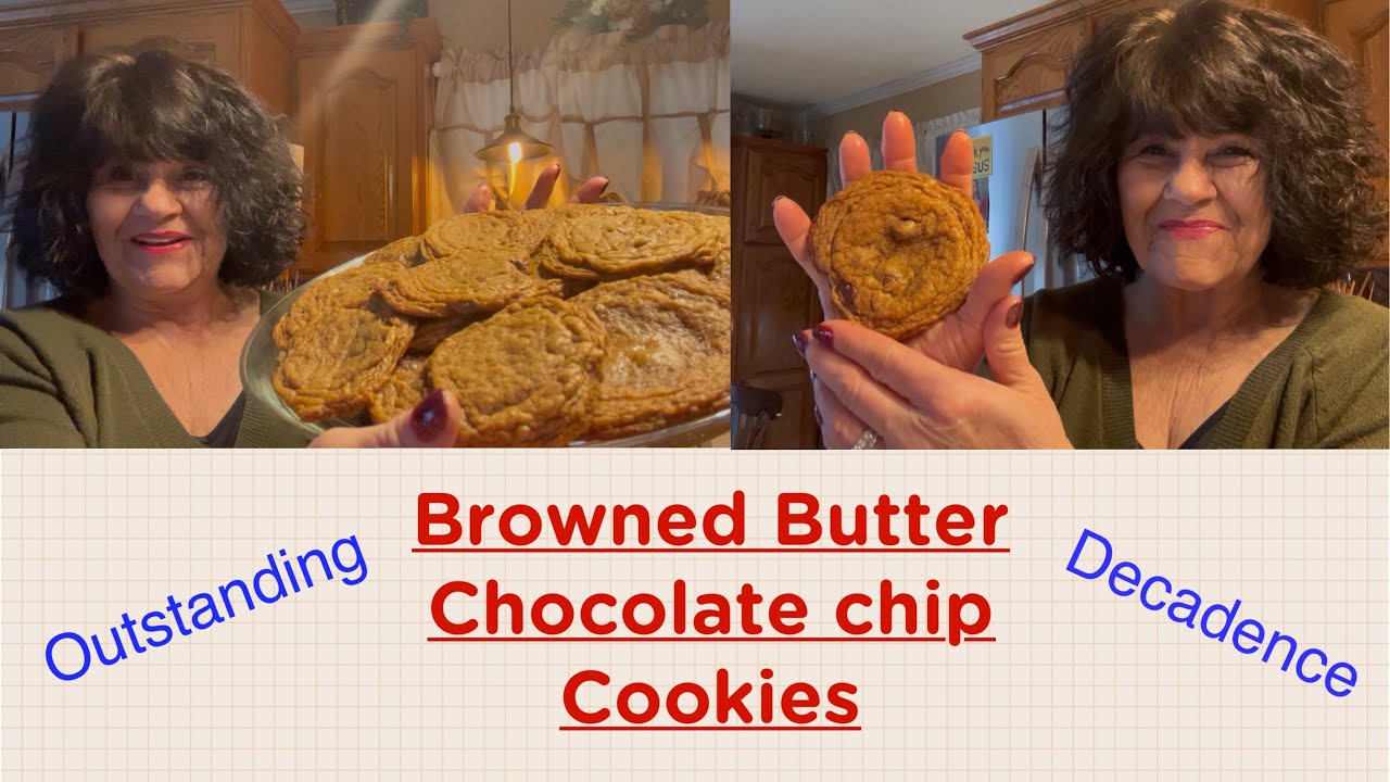 Brown Butter Chocolate chip Cookies- ￼ bon appétit  !￼