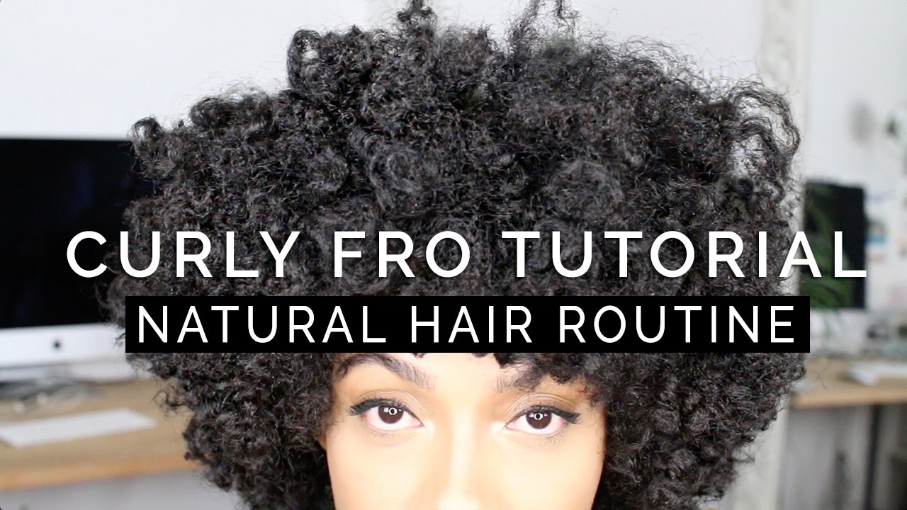 #THROWBACK Recreating An Old Video: Curly Fro Tutorial