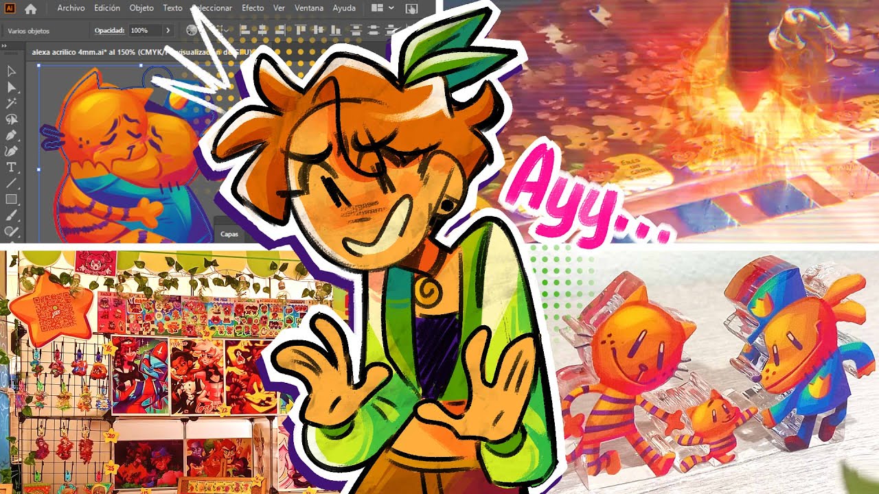STANDIES Y MOUSEPADS I GRWM para un ARTIST ALLEY #2