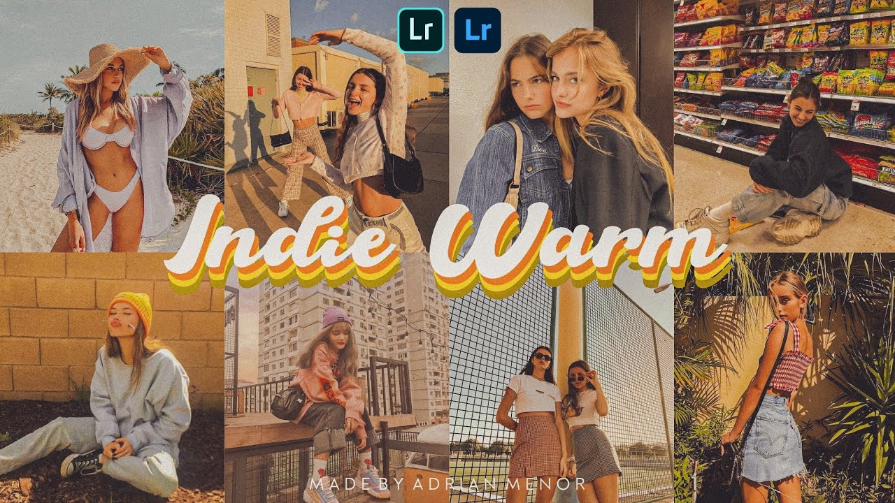 Indie Warm Preset | Free Lightroom DNG XMP | How to edit Indie Warm Look in Lightroom Tutorial