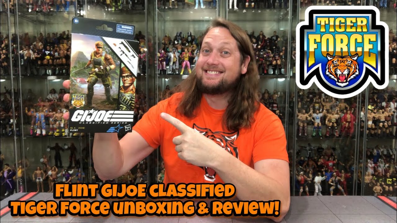 Flint Tiger Force GIJOE Classified Series Unboxing & Review!
