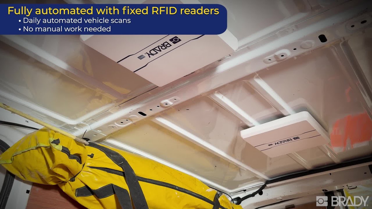 Brady | Automatic Equipment Checks for Service Vehicles with RFID