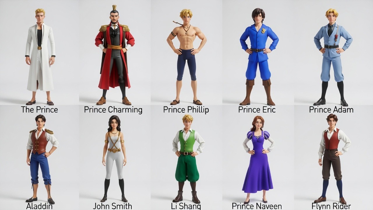 Every Disney Prince Explained 