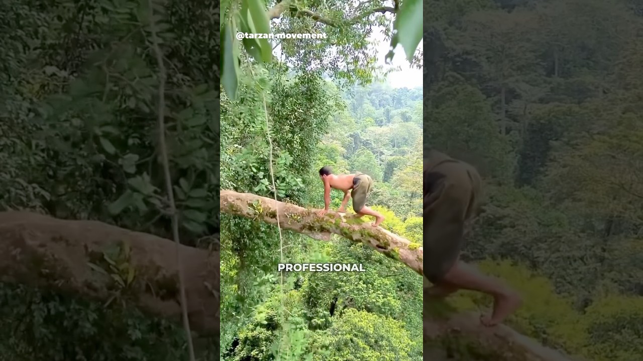 Real Life Tarzan 😱
