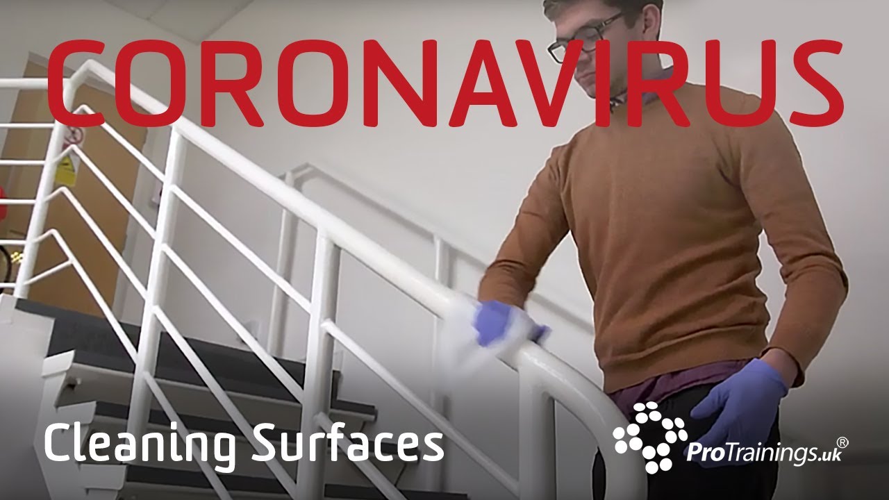 Preventing Coronavirus: Cleaning Surfaces