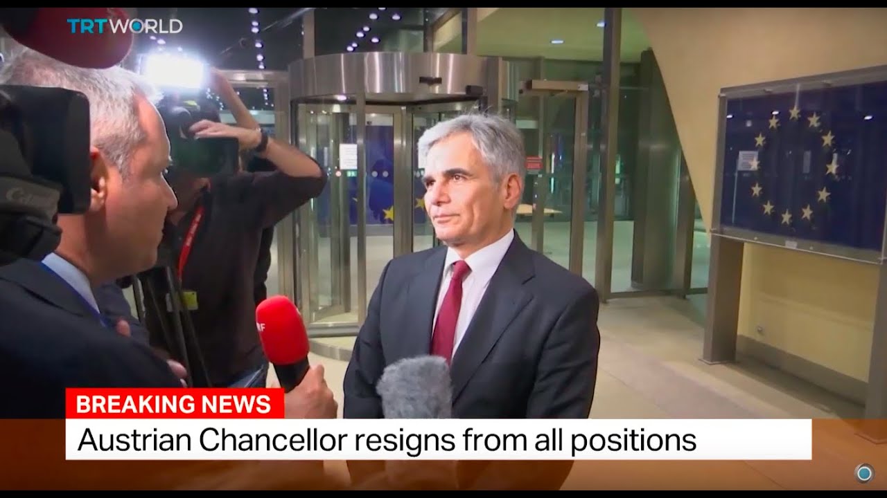 Austrian Chancellor Faymann resigns from all positions, Alison Langley reports