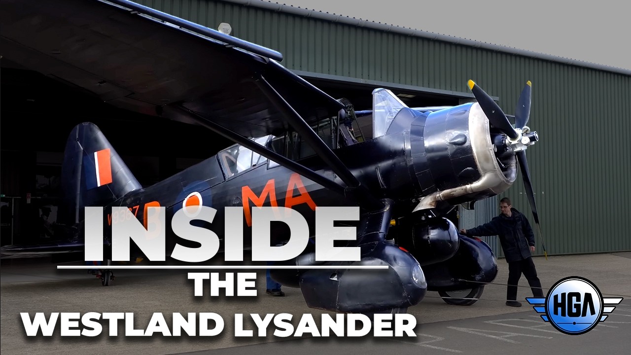 Inside the Westland Lysander | Rare Warbird Up Close at Shuttleworth
