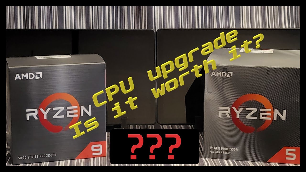 Will upgrading the CPU increase FPS? Ryzen 3600X vs. 5900X shootoout.