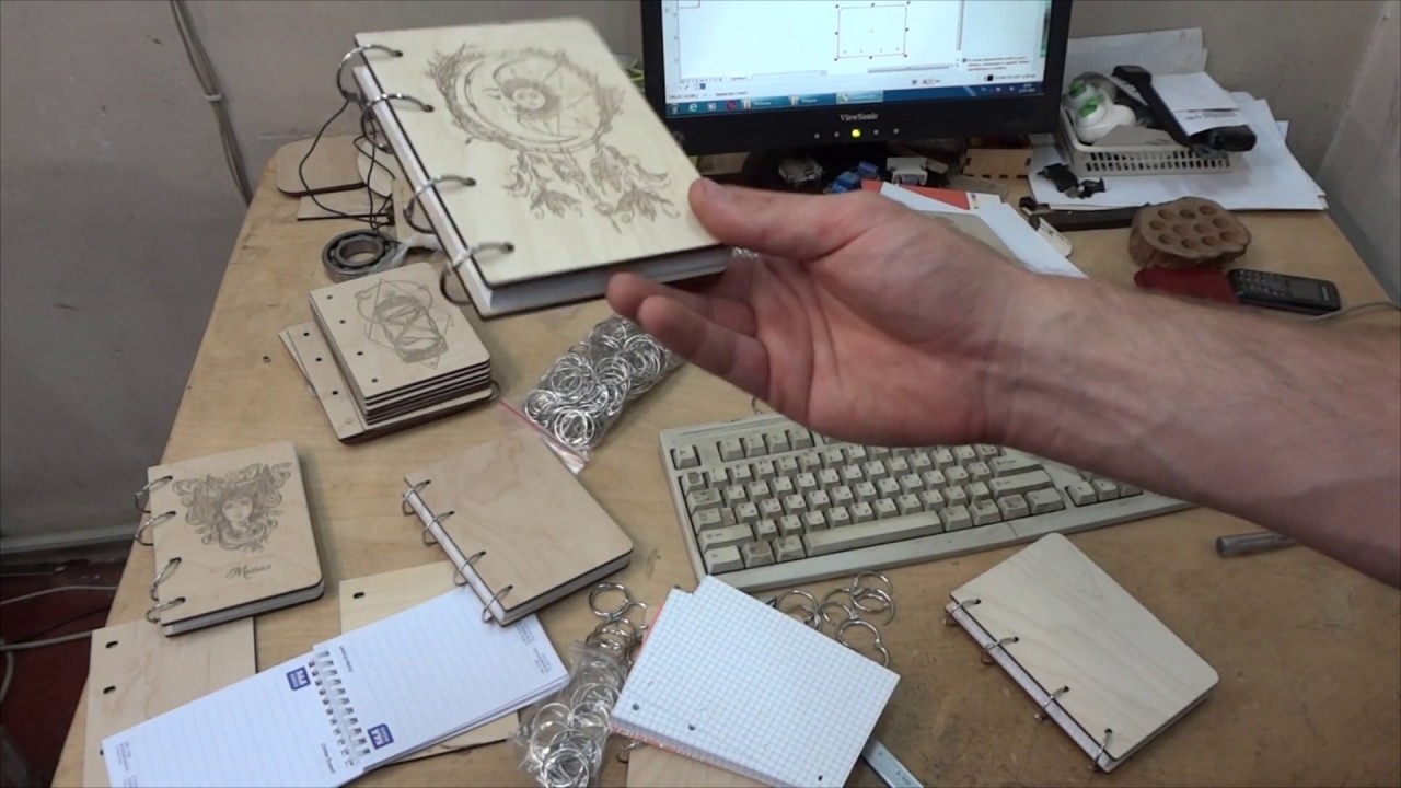 Особенности. Блокнот с обложками из фанеры/дерева (Wooden Notebooks)