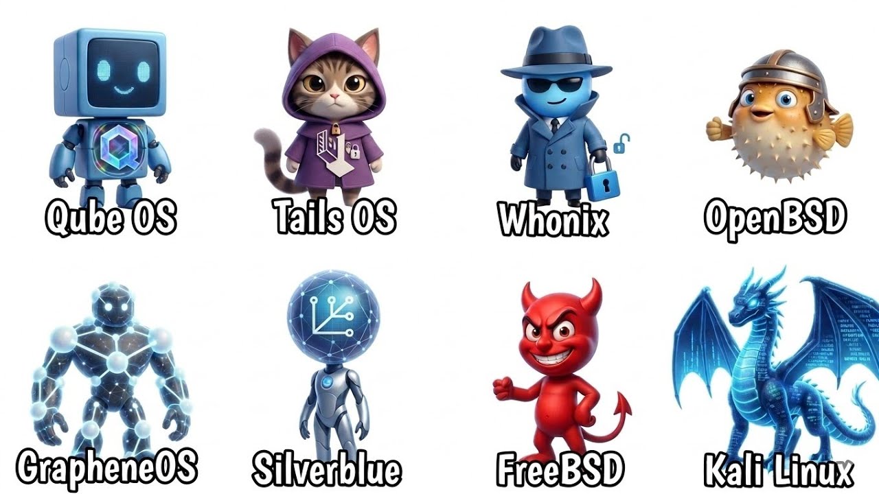 Every Secure Operating System Explained in 7 Minutes
