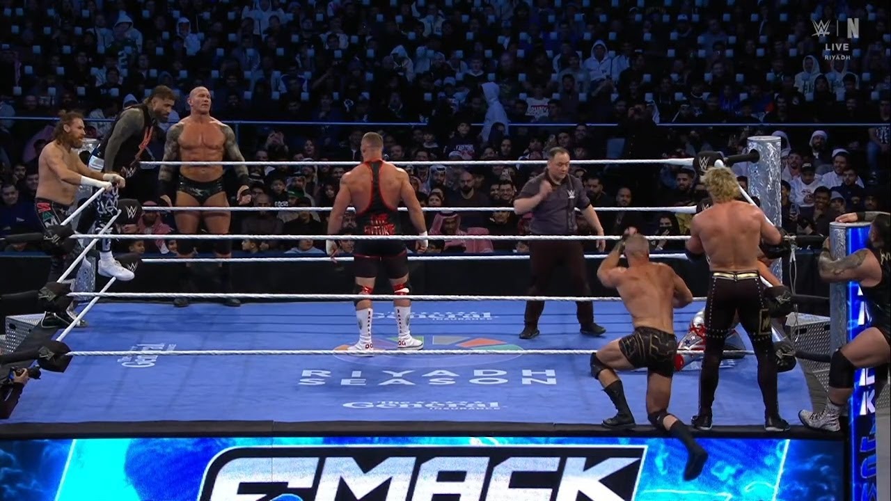 Randy Orton, Cody Rhodes, Jey Uso y Sami Zayn Vs The Vision - WWE SmackDown 30 de Enero 2026 Español