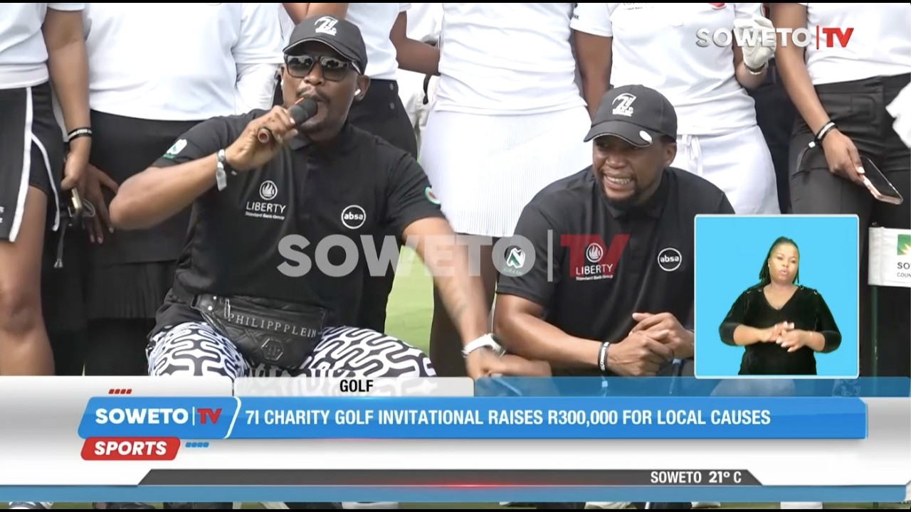SOWETO TV NEWS | 7I CHARITY GOLF INVITATIONAL RAISES R300,000 FOR LOCAL CAUSES