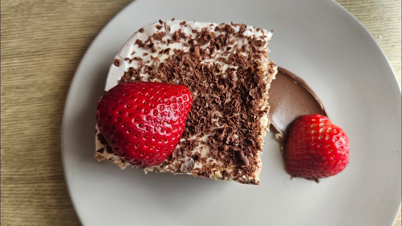 Невероятна бисквитена торта с маскарпоне и нутела! Amazing biscuit cake with mascarpone and Nutella!