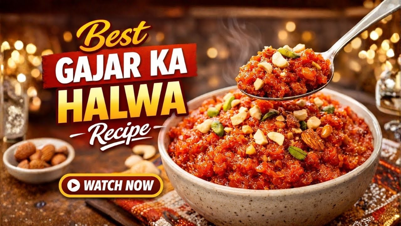 Easy & Rich Gajar Halwa Recipe | Winter Special Indian Dessert 😋