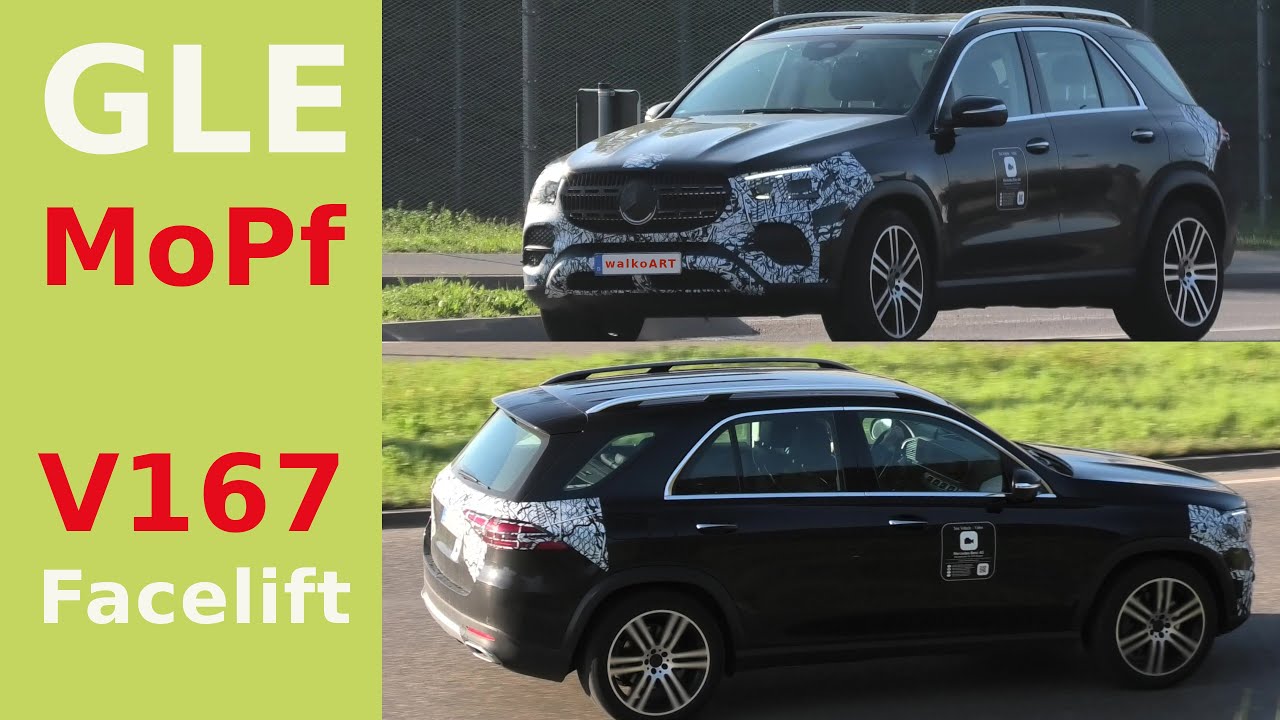 Mercedes Erlk&ouml;nig GLE 2.Generation MoPf * 2nd generation Facelift * V167 weniger getarnt * 4K SPY