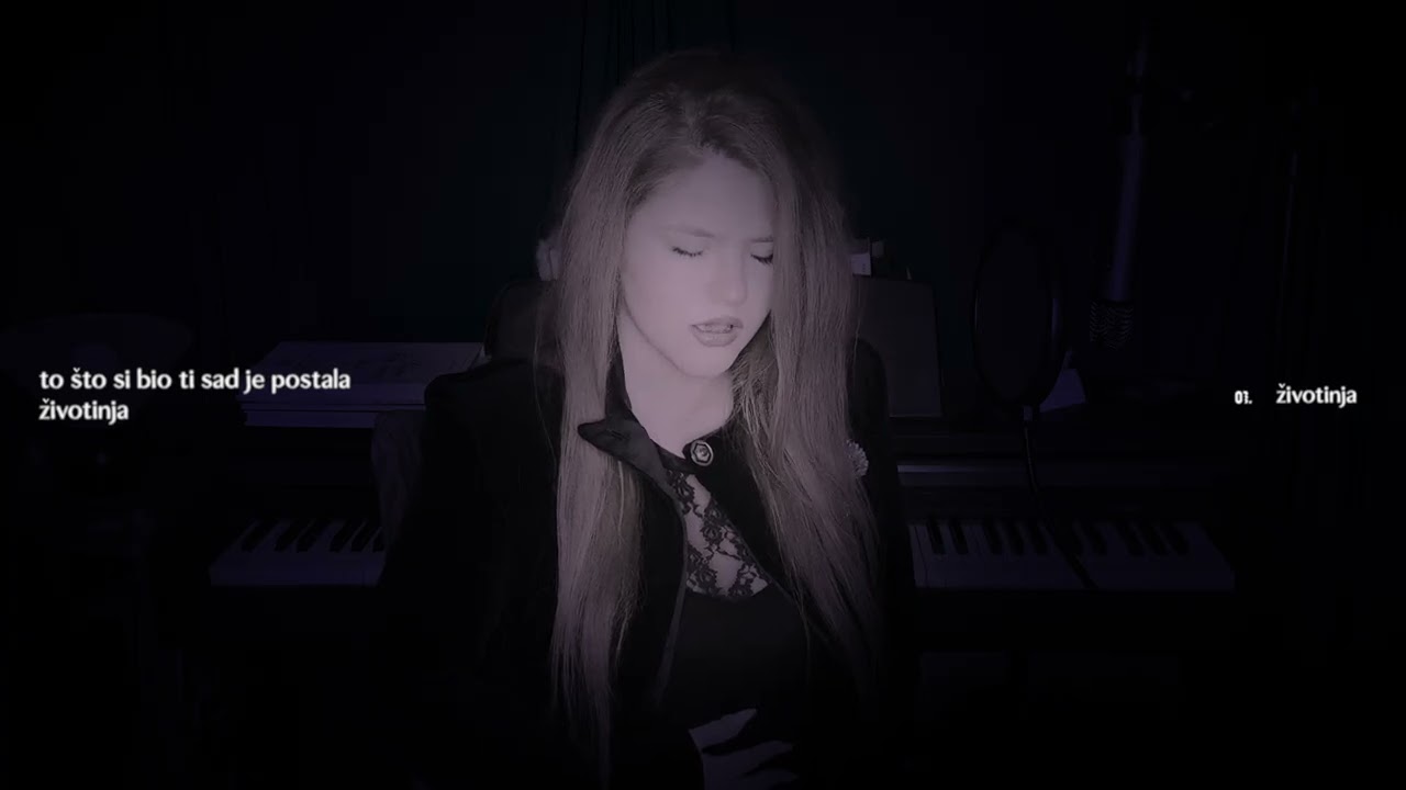Lena Stamenković - ŽIVOTINJA (Acoustic) [Official Lyric Video]