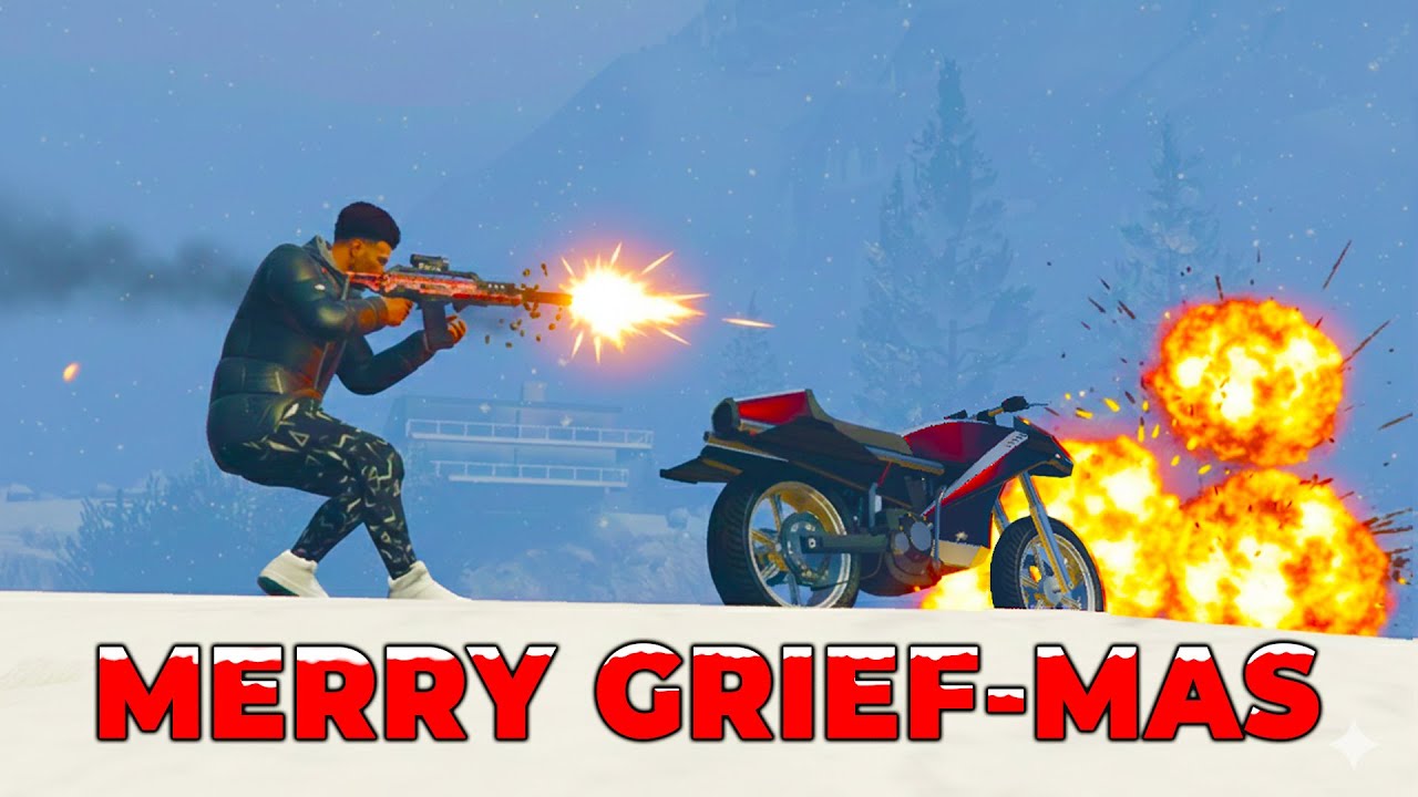 My MK1 Ruins Christmas for these Griefers. GTA ONLINE.
