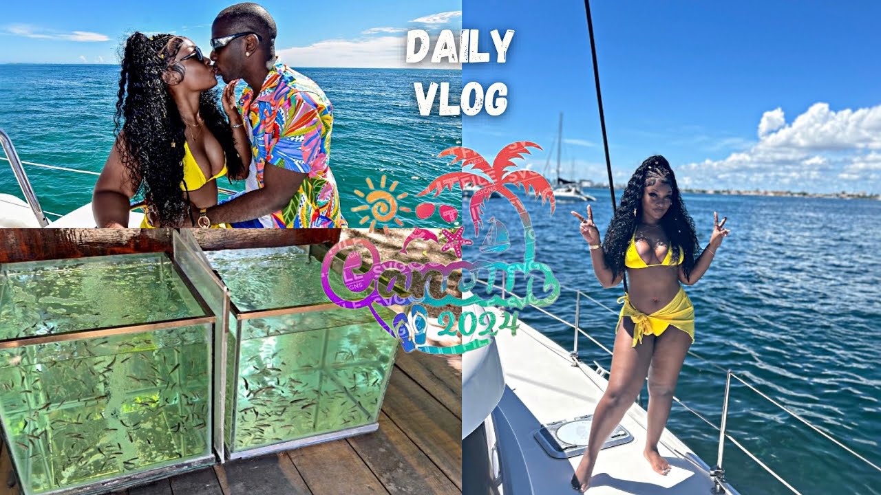 DAILY VLOG- Baecation in Mexico 🇲🇽, Yacht Party, Snorkeling, Mexican Food