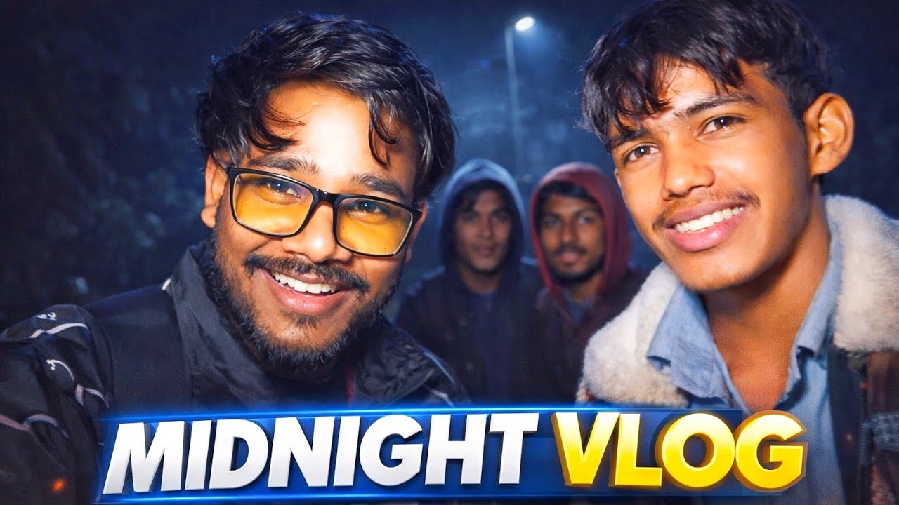 Midnight Vlog 34 — Raat Ko Anjaan Logon Se Mulaqat 😨