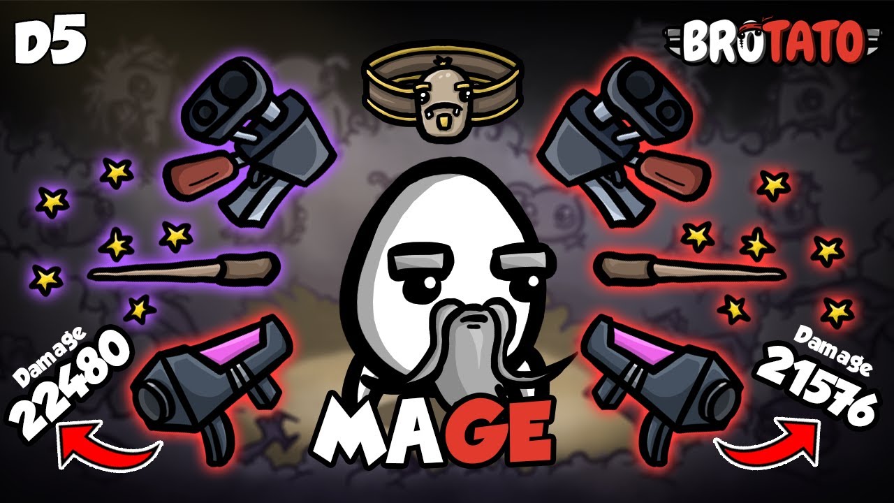 Going NUCLEAR with the MAGE in Brotato