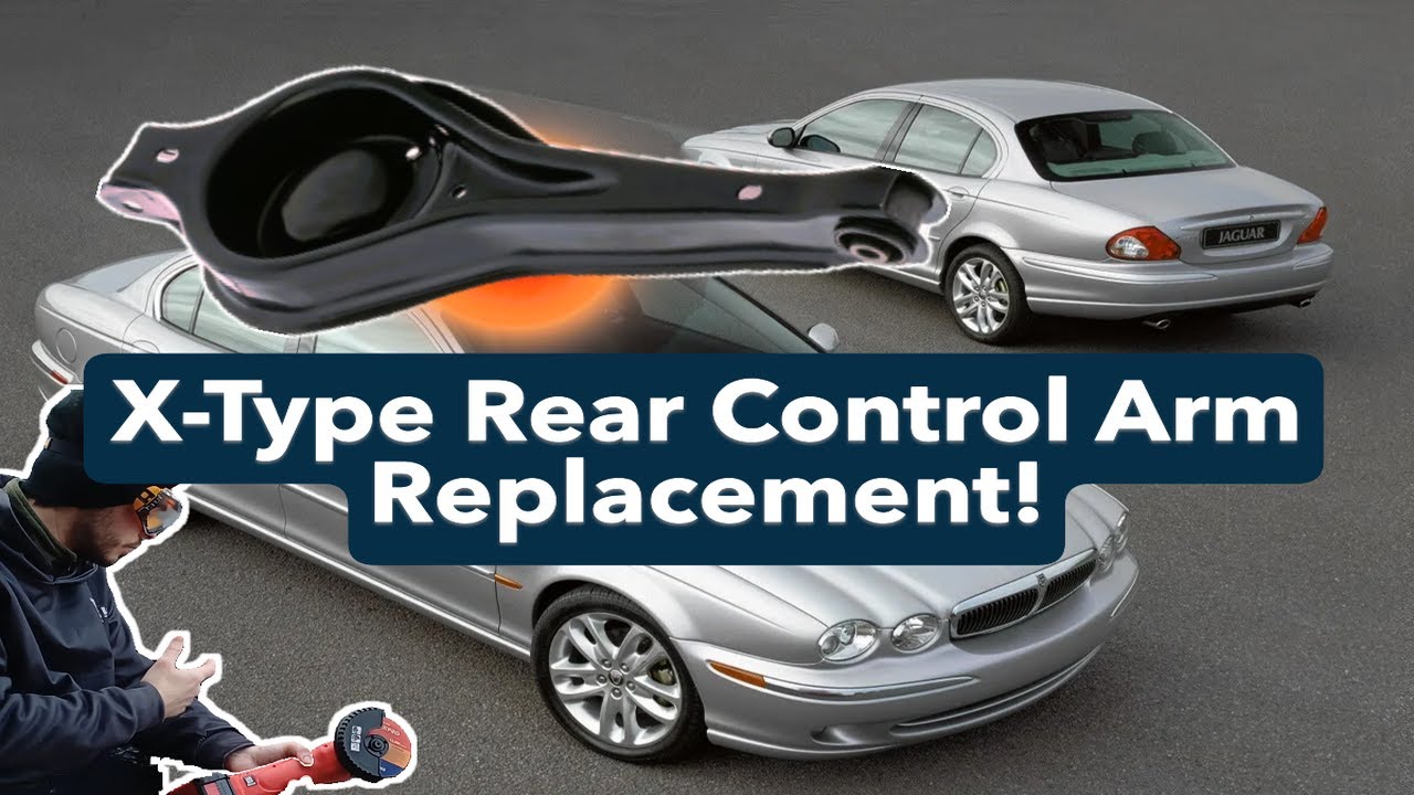 Jaguar X-Type Rear Control Arm replacement- HOW TO