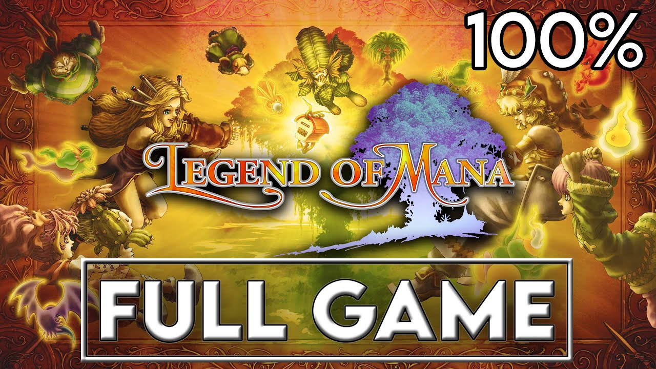 LEGEND OF MANA [HD Remaster] Gameplay 100% Walkthrough (All Events) FULL GAME - No Commentary