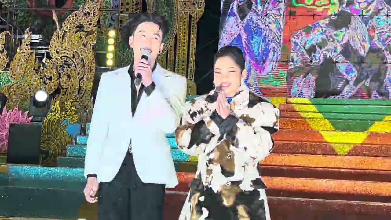 พ่อจ๋าลูกจ๋าร้องเพลงคู่กันเป็นภาพที่ประทับใจแฟนๆมาก น้องอ๊ะอาย ปะทะ พ่อนก พงศกร 