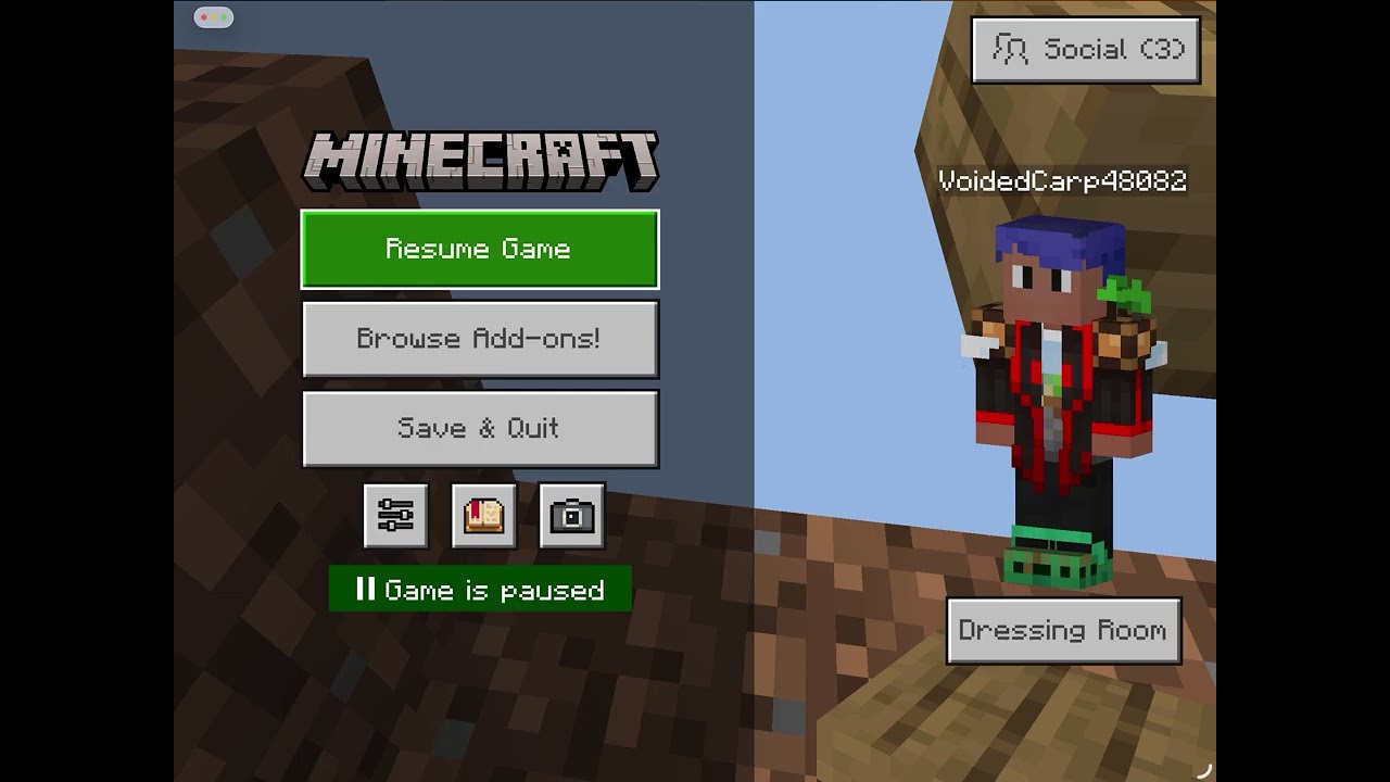 Minecraft one block gameplay (sorry for no sound my mic wasn’t working then)